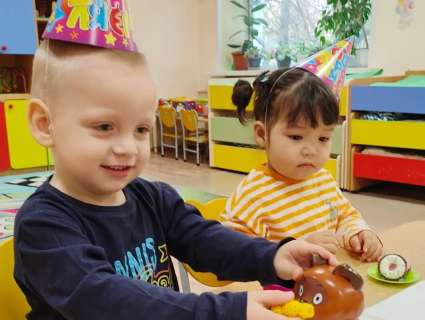 День рождения у Винни-Пуха в группе «Звездочки»!
